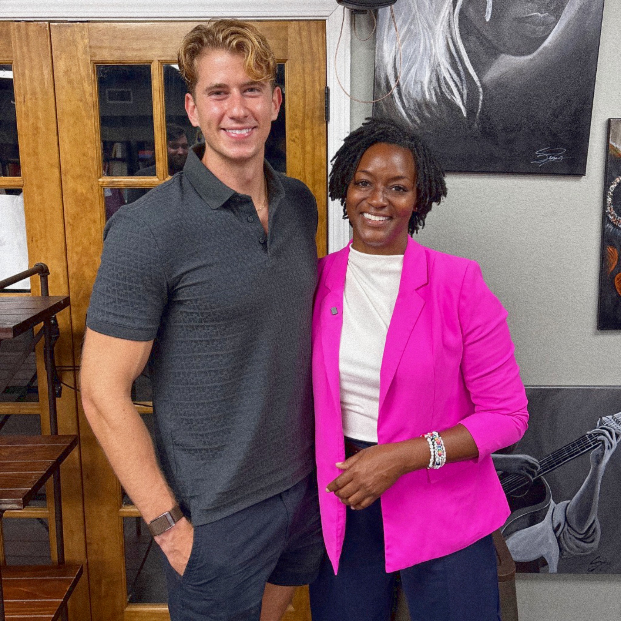 Johnny Austin Thompson with Angie Nixon